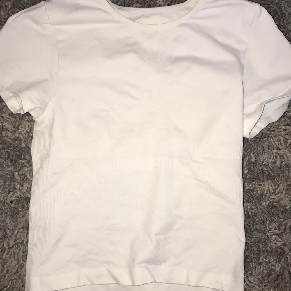 Plain white champions shirt